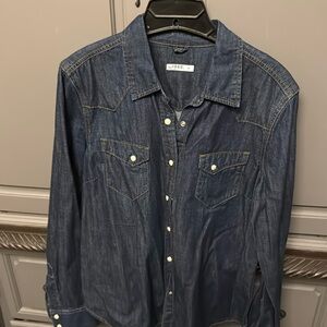 Gap jean shirt